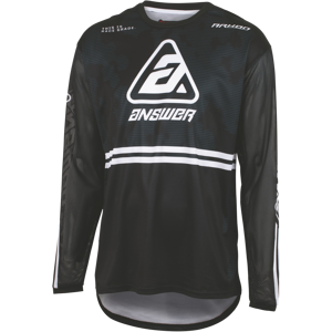 Answer Racing Maillot Cross ANSWER ARKON TRIALS Noir-Blanc-Gris -