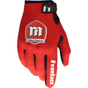 Gants Trial Hebo Montesa Classic Rouges -