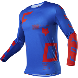 Maillot Cross FOX Racing Flexair Rigz Bleu 