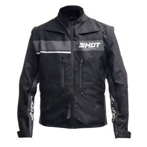 Shot Race Gear Veste Enduro Shot Contact Assault 2.0 Noir-Blanc -