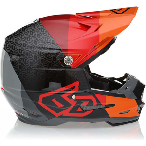 Casque Cross 6D ATR-2 Range Rouge -