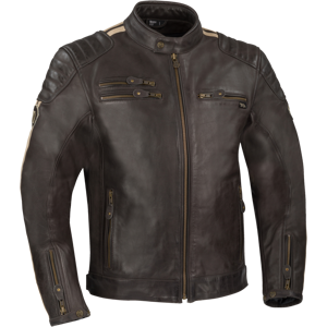 Blouson Moto Segura Ventura Marron-Beige -