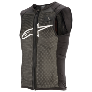 Gilet de Protection Alpinestars Paragon Plus Noir-Blanc -