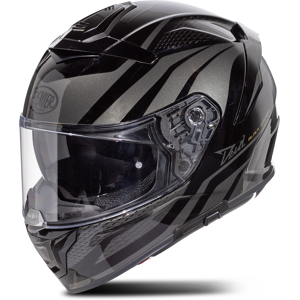 Casque Integral Premier Devil PR 9 BE BM Noir-Gris -