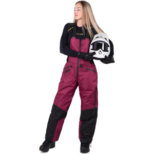 Pantalon Femme Raven Frontline Noir-Violet -