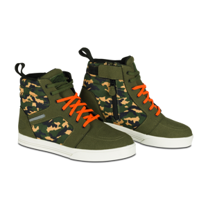 Baskets Moto Segura Santana Kaki-Camouflage -