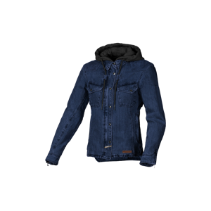 Blouson Moto Femme Macna Inland Bleu Marron 