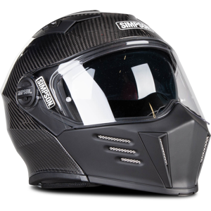 Casque Modulable Simpson Darksome Noir-Carbone -