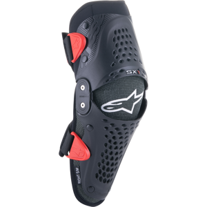 Genouilleres Enfant Alpinestars SX-1 Noir-Rouge -