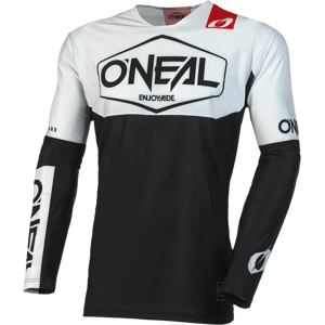 ONeal Maillot Cross Enfant OaNeal MAYHEM HEXX V23 Noir Blanc 