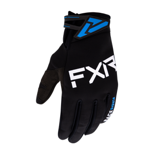 Gants FXR Cold Cross Lite Noir-Bleu -