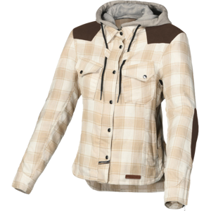 Blouson Moto Femme Macna Inland Beige -