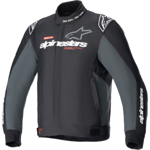 Blouson Moto Alpinestars Monza-Sport Noir-Gris - - Publicité