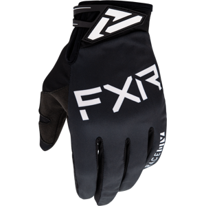 Gants FXR Cold Cross Ultra Lite Noir-Blanc -