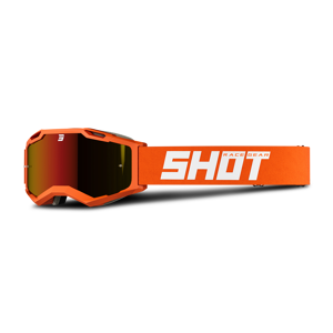 Shot Race Gear Masque Cross Shot Iris 2.0 Solid Orange - - Publicité