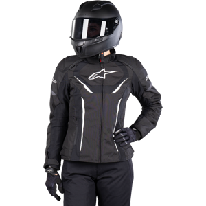 Veste Moto Imperméable Femme Alpinestars Stella T-Jaws V3 Noir-Blanc - - Publicité