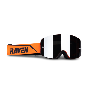 Masque Cross Raven Edge Orange Noir 