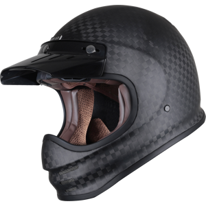 Casque Cross Just1 J Storm Solid Carbone 