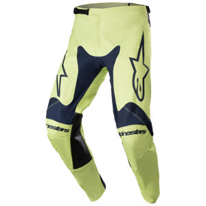 Pantalon Cross Alpinestars Racer Hoen Night Navy Fluorite Vert 