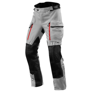 Pantalon Moto Rev'It! Sand 4 H2O Argent-Noir -