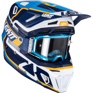 Pack Casque Cross Leatt Moto 85 V24 Ink avec Masque 