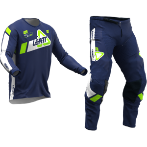 Tenue Cross Enfant Leatt Ride Kit 3.5 Bleue -