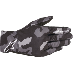 Gants Moto Alpinestars Reef Noir-Gris-Camouflage - - Publicité