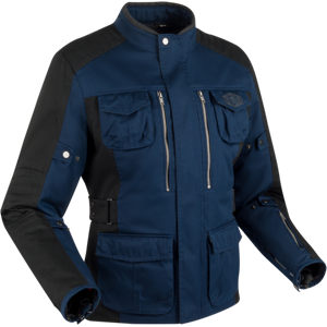 Veste Moto Segura Bora Bleu Marine-Noir -