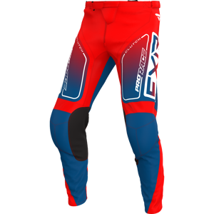 Pantalon Cross FXR Clutch Ardoise-Rouge -