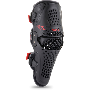 Genouilleres Alpinestars SX 1 V2 Noir Rouge 