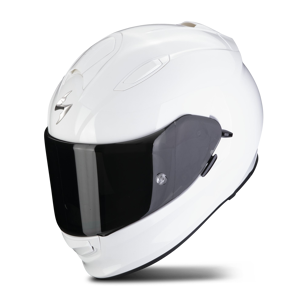 Casque Intégral Scorpion EXO-491 Solid Blanc - - Publicité