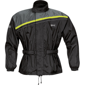 Veste de Pluie GMS Douglas Noir-Jaune Fluo -