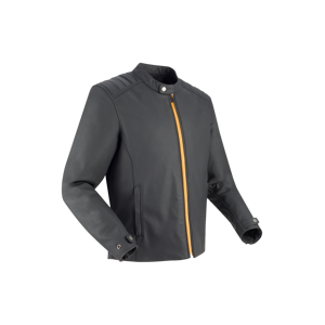 Blouson Moto Segura Phil Noir-Jaune -