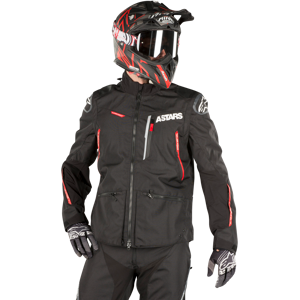 Blouson Enduro Alpinestars Venture R Noir et Rouge 