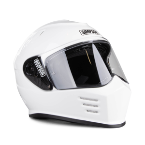 Casque Simpson Venom Blanc - - Publicité