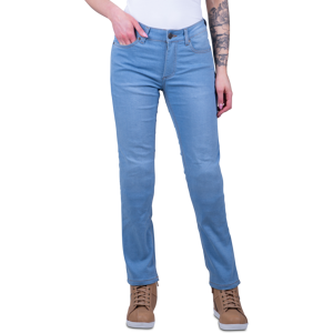 Jean Moto Femme Course Rey Straight/Regular Bleu Clair -