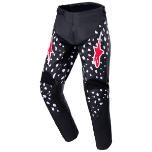 Pantalon Cross Enfant Alpinestars Racer North Noir Neon Rouge 