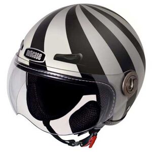 Hypnotic Open Face Helmet Noir,Gris XL