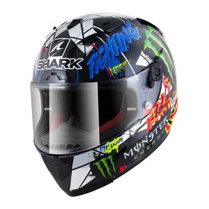 Race-r Pc Lorenzo Catalunya Gp Full Face Helmet Noir,Multicolore XL