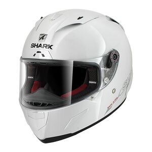 Race R Pro Blank Full Face Helmet Blanc XL