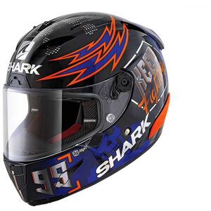 Race-r Pro Lorenzo Catalunya Gp 2019 Full Face Helmet Noir,Multicolore XS