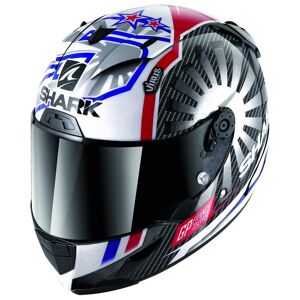 Race-r Pro Carbon Zarco France Gp 2019 Full Face Helmet Multicolore XS