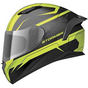 Zs-601 Star Full Face Helmet Jaune,Noir M