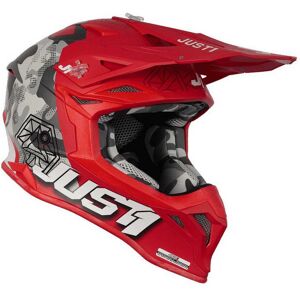 Just1 J39 Kinetic Camo Off-road Helmet Rouge XL - Publicité