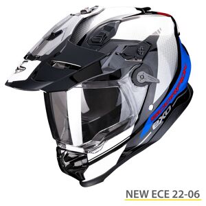 Scorpion Adf-9000 Air Trail Full Face Helmet Blanc,Bleu,Noir S - Publicité