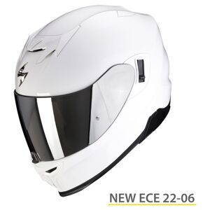 Scorpion Exo-520 Evo Air Solid Full Face Helmet Blanc M - Publicité