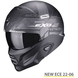 Scorpion Exo-combat Ii Xenon Convertible Helmet Noir S - Publicité