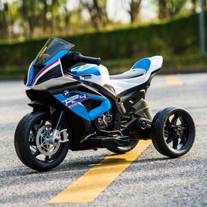 sweeek BMW HP4. moto electrique bleue pour enfants 6V 4Ah. 1 place - Bleu