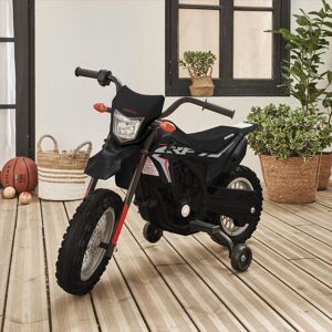 sweeek Moto electrique enfant Honda 6V. noire. 1 place - Noir