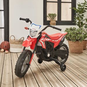 sweeek Moto electrique enfant Honda 6V. rouge. 1 place - Rouge